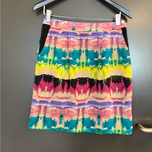 Sandro size 6 EUC Vibrant Patterned Mini Skirt - Picture 3 of 14